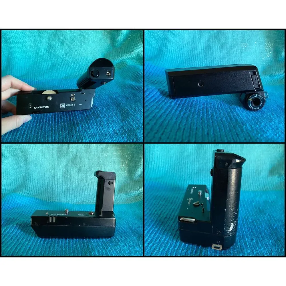 Olympus OM-10 35mm film Camera om 50mm f1.8 Lens winder